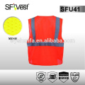 SFVEST ASTM F1506 Warnung Sicherheit dauerhafte Warnung Sicherheitsweste mit Taschen